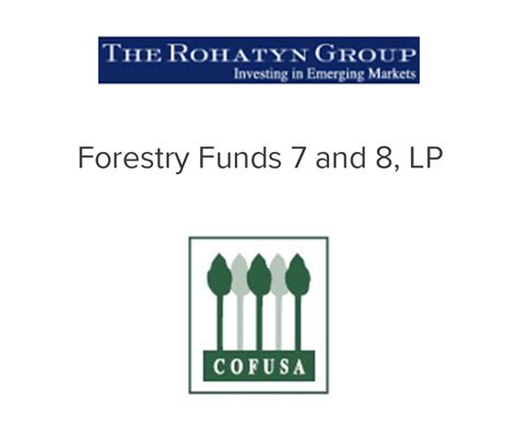 The Rohatyn Group Has Sold Forestry Funds 7 And 8 Lp To Compania