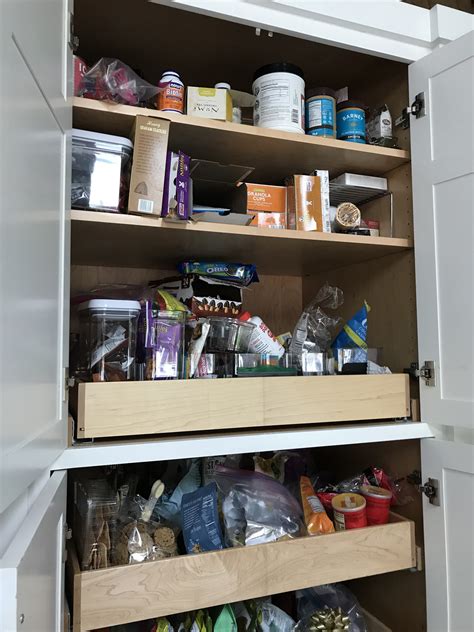 Organized Walk In Pantry And Pull Out Pantry Cabinet Simply Organized