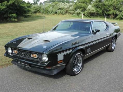1971 Ford Mustang Mach 1 429 Cobra Jet Ram Air For Sale Photos