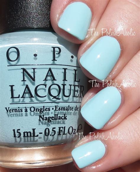 Gelato On My Mind Opi Nail Colors Nails Blue Nails