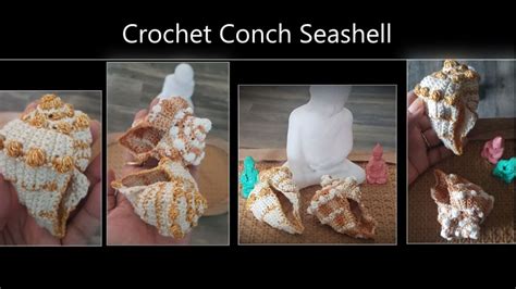 How To Crochet Conch Seashell Crochet Decoration Youtube
