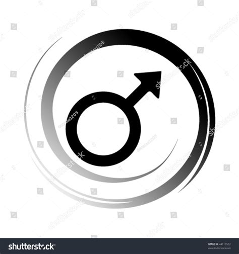 Male Sex Symbol Vector Stock Vector 44116552 Shutterstock
