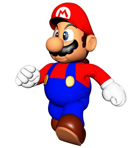 Mario N64 Posed Render By N64renders On Deviantart