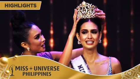 Uniquely Beautiful Queens Crowning Moment Miss Universe Philippines 2022 🥇 Own That Crown