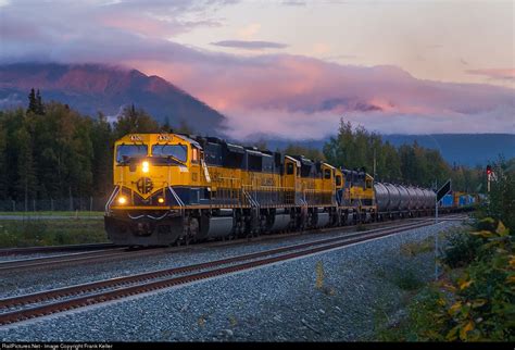 Railpicturesnet Photo Arr 4320 Alaska Railroad Emd Sd70mac At