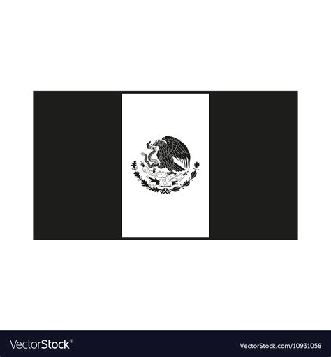 Mexican Flag Clip Art – 58 cliparts – Black And White Mexican Flag