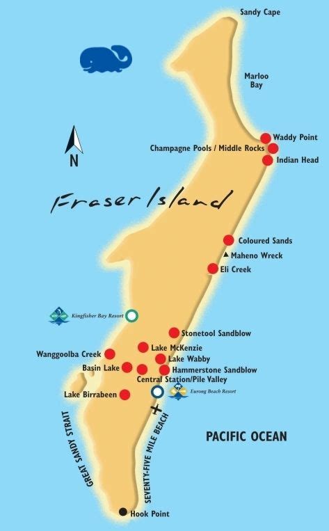 Beach Camping Zones Fraser Island