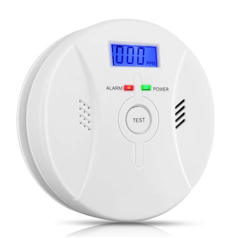 Carbon Monoxide Detector Smoke Fire Alarm Combo Co Detector And Smoke