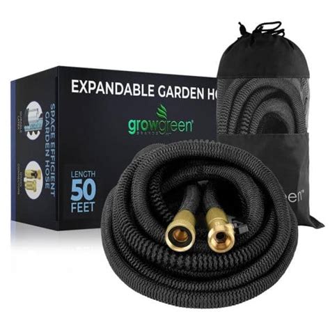 Growgreen 34 In X 50 Ft Heavy Duty Expandable Garden Hose With