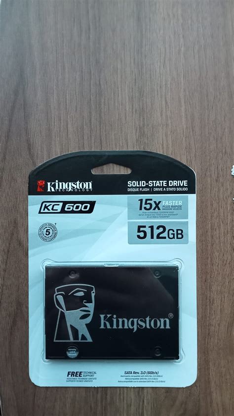 Kingston Kc600 Desktopnotebook Upgrade Kit Ssd 512 Gb Sata 6gbs Skc600b512g Solid State