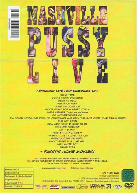 nashville pussy live in hollywood 2008 [re up] avaxhome