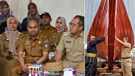 Dispar Makassar Hadirkan Kapal Di Ritual Annyorong Lopi Pinisi Di Bulukumba Mediasulsel Com