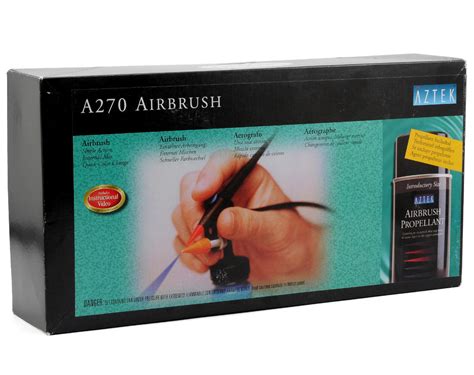 Testors Aztek A270 Airbrush Kit Wpropellant Tesa2706 Cars And Trucks