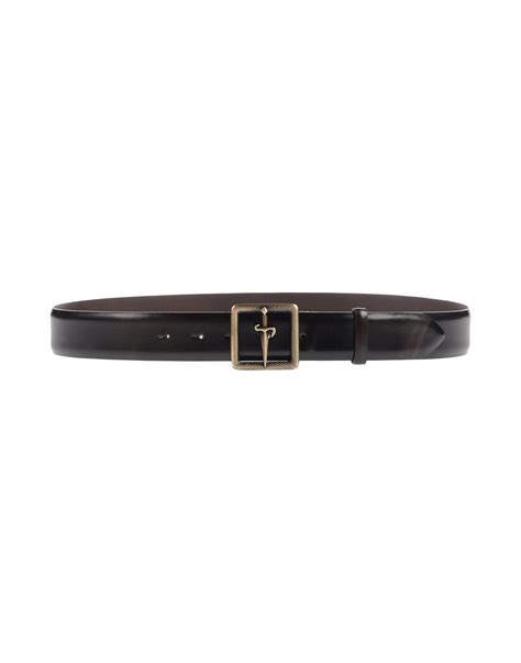 Cesare Paciotti Belt In Brown For Men Dark Brown Lyst