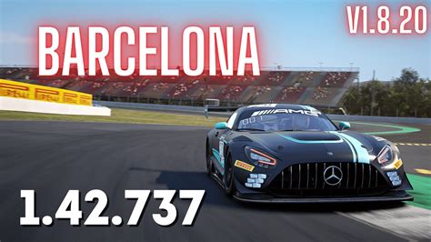 Assetto Corsa Competizione Mercedes Amg Gt Evo Barcelona Hotlap