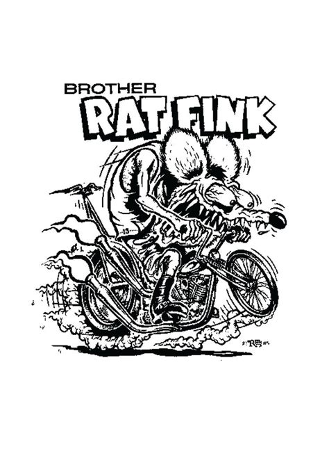 And see also some randomly maybe you like Brother Rat Fink | Lowbrow art, Cartoon car drawing, Ed ...