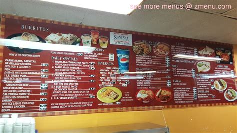 Santana's mexican food, palm desert; Online Menu of Santanas Mexican Grill Restaurant, Spring Valley, California, 91977 - Zmenu