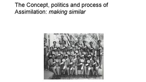 Racism Ii Picture Based Lecture On Politics Of Assimilation By P L