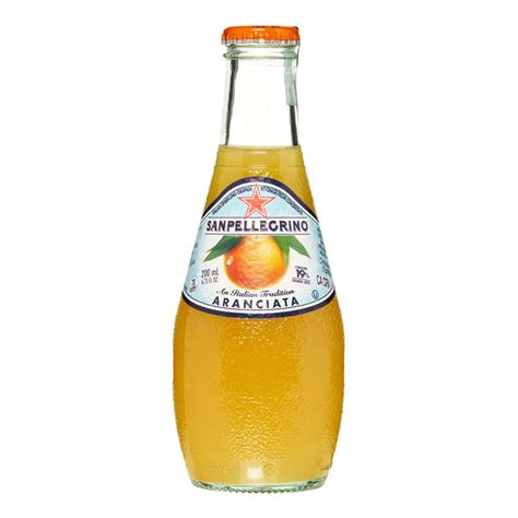 San Pellegrino Sparkling Beverage Orange 675 Fl Oz 6 Ct Sparkling