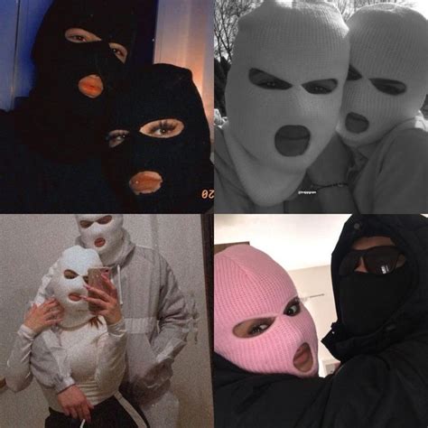 Thug Mask Robber Mask Partner Halloween Costumes Ski Mask