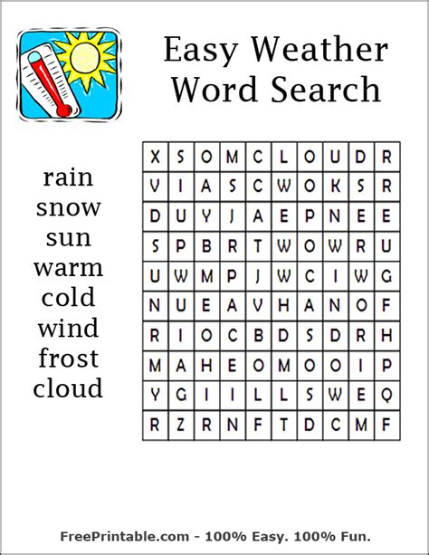 Oohub Image Free Printable Word Searches Large Print
