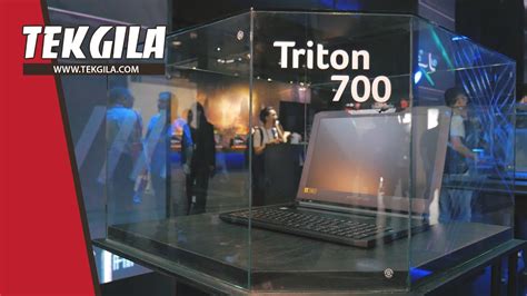 Acer manages a couple of feats of real engineering genius in the new predator triton 700 ($3,449 at amazon). Acer Predator Triton 700 Laptop | COMPUTEX 2017 | Bahasa ...