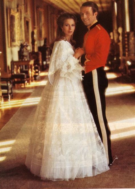 Royal Wedding Dresses Of Great Britain Princess Anne Onewed Royal