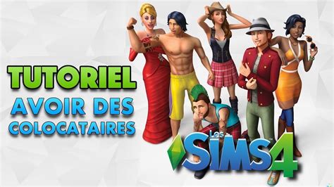 Les Sims 4 Ps4 Comment Avoir Des Colocataires Youtube