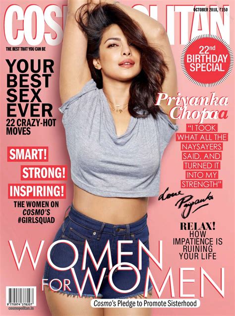 Priyanka Chopra In Cosmopolitan Magazine India October 2018 Hawtcelebs