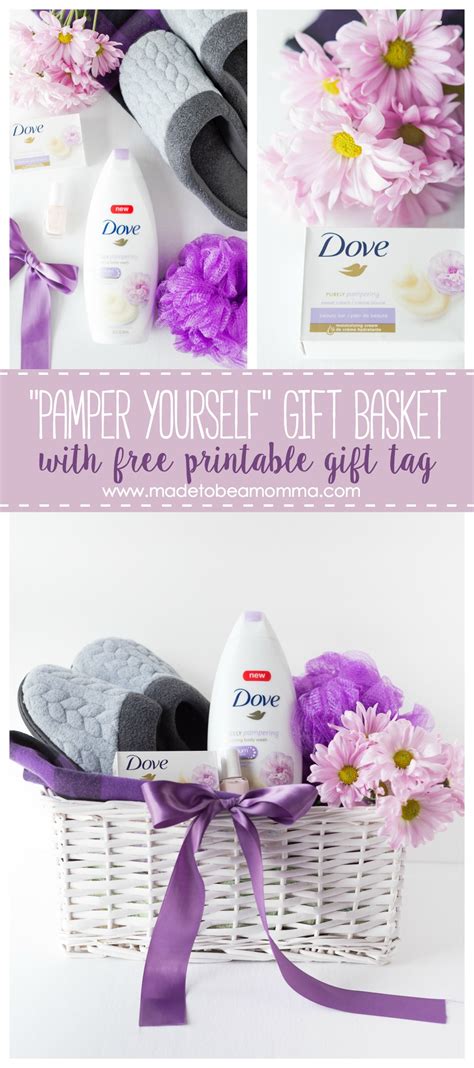 That includes your family, friends and all other acquaintances. Pamper Yourself Gift Basket - Made To Be A Momma