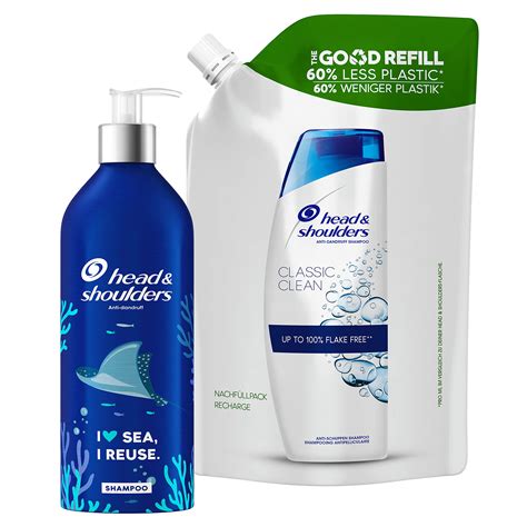 Buy Head And Shoulders Classic Clean Anti Dandruff Shampoo In Refillable