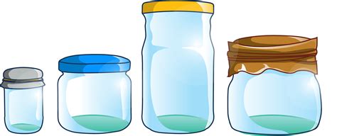 Download Plastic Bottles Clipart Plastic Jar Empty Containers Clipart