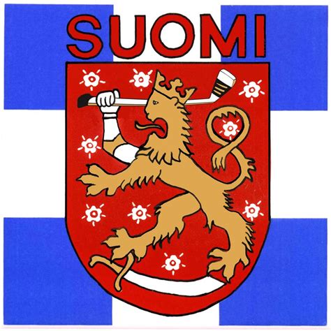 Linda Robinson Finland Vs Russia Hockey Coat Of Arms