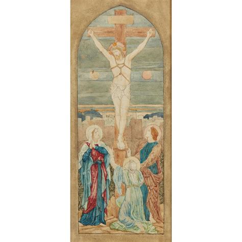 Sold Price Henry Holiday British 1839 1927 Design From Reredos In