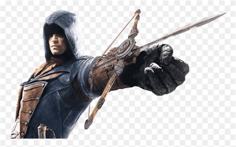 Ac Unity Arno Hidden Blade Render Assassin S Creed Wrist Crossbow