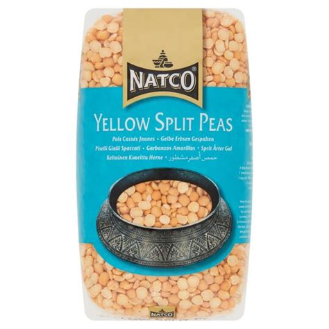 Natco Yellow Split Peas 1kg Tesco Groceries