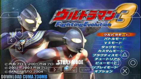 Download Game Ppsspp Ultraman Fighting Evolution 3 Eleevolution
