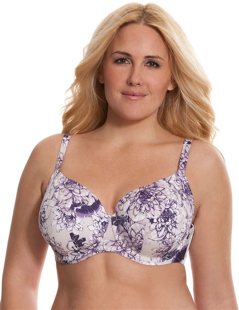 Lane Bryant Cacique Floral Print Cooling Full Coverage Bra46d Ebay