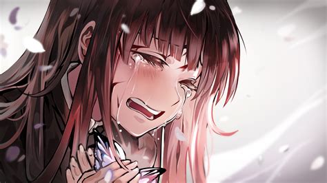 Demon Slayer Crying Kanao Tsuyuri Hd Anime Wallpapers Hd Wallpapers