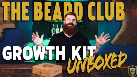 Unboxing The Advanced Beard Growth Kit The Beard Club Youtube