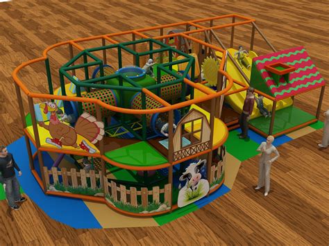 2 Level Barnyard Fun Indoor Playground Indoor Playgrounds International
