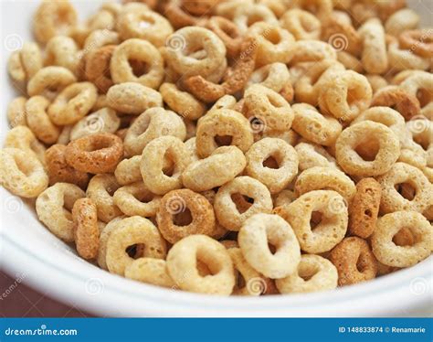 Bowl Of Multigrain Cereal With No Milk Stock Photo Image Of Organic