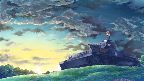 2932x2932 Anime Girl Panzer Ipad Pro Retina Display Hd 4k Wallpapers