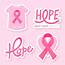 Free Vector  Collection Of Cancer Awareness Month Labels