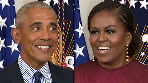 Video Hear Obamas Joke After Unveiling White House Portraits Cnn Video