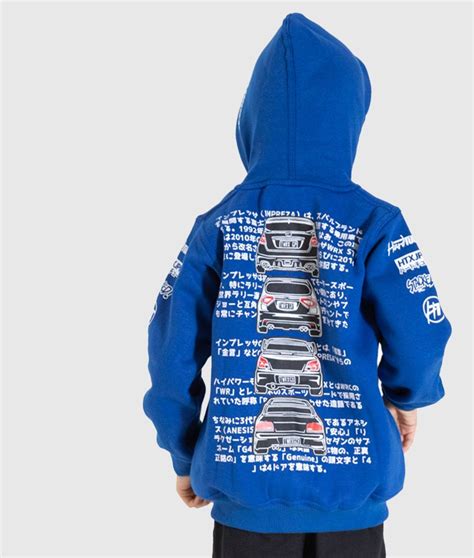 Kids Subaru Wrx Hoodie Hardtuned