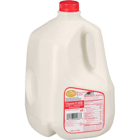 Kemps Wisconsin Farms Vitamin D Milk 1 Gal Jug Reviews 2021