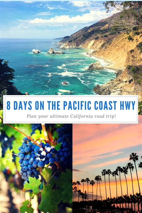 Your Epic 8 Day Pacific Coast Highway Road Trip Itinerary Artofit