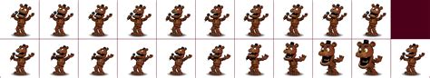 The Spriters Resource Full Sheet View Fnaf World Withered Freddy