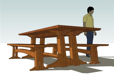 These plans are a guide to build a simple diy cedar patio table. Wood magazine trestle table plans ~ Woodworking Basic Project